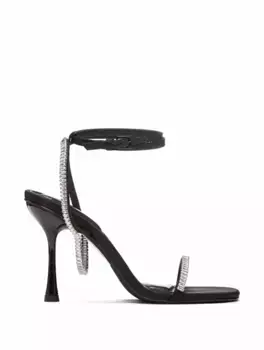 Сатиновые босоножки Luxon Simkhai, черный