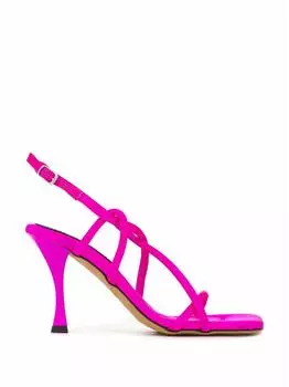 Сатиновые босоножки Proenza Schouler