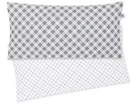 Сатиновый чехол на подушку Irisette Mako Bea 8254 серебро 40 x 80 см