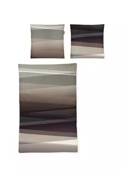 Сатиновый комплект постельного белья Mako Magic 8881 Berthold irisette, цвет Gesamt Breite Natur