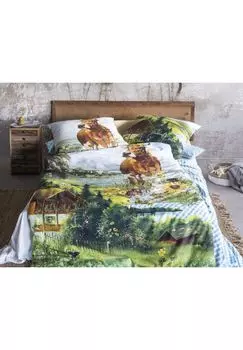 Сатиновый комплект постельного белья Mako Magic-K 8862 Бавария Irisette