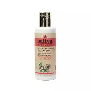 Sattva Herbal Moisturizing Lotion увлажняющий лосьон для тела Сандаловое дерево 210мл