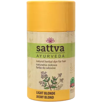 Sattva Light blonde натуральная травяная краска для волос светло-русый, 150 г