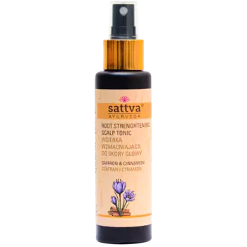 Sattva Szafran i cynamon укрепляющий лосьон для кожи головы и волос, 100 мл