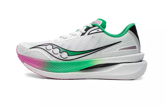 Saucony IDLING Cruise Кроссовки Унисекс, Белый порошок зеленого цвета
