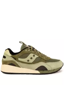 Saucony кроссовки Shadow 6000 со вставками, зеленый