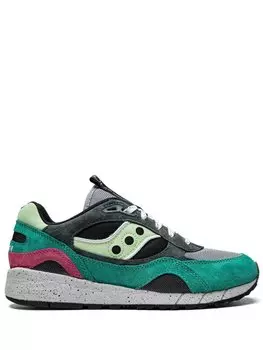 Кроссовки Saucony Shadow 6000, зеленый/темно-серый/фиолетовый