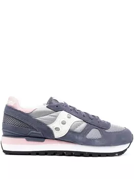 Saucony кроссовки со вставками, синий