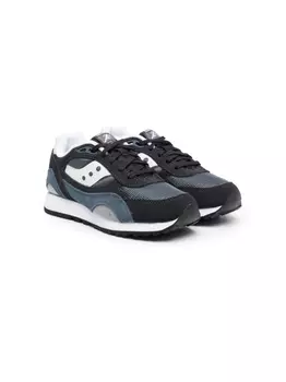 Saucony кроссовки со вставками, синий