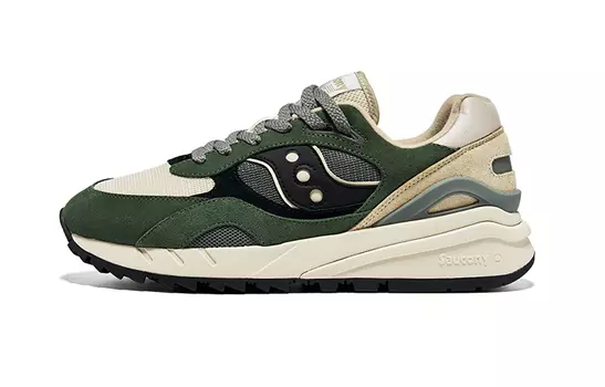 Saucony Shadow 6000 Кроссовки унисекс, Зеленый рис черный