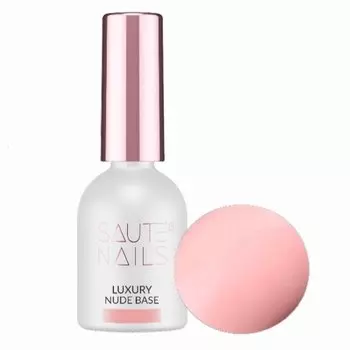SAUTE NAILS Гибридная база для ногтей Luxury NUDE BASE - 8 мл