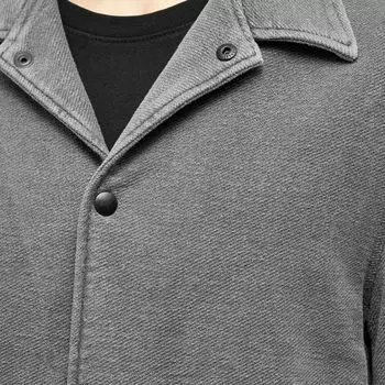 Save Khaki Куртка из твила с кнопками спереди, черный