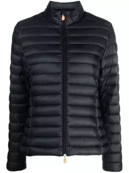 Save The Duck пуховик Carly на молнии, черный