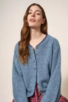 Savick синий бомбер White Stuff, синий