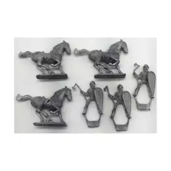 Саксонская кавалерия хускарлов №1, Historicals - Loose Miniatures (25mm)