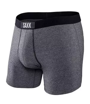 SAXX Ultra Super Soft Solid 5Трусы-боксеры с внутренним швом, серый