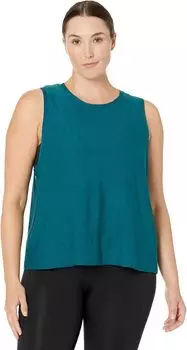 Сбалансированный мышечный бак больших размеров Beyond Yoga, цвет Deep Sea Heather