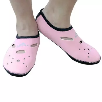 SBART 05 мужские и женские пляжные носки носки для дайвинга носки для подводного плавания носки для плавания обувь обувь для подводного плавания снаряжение розового цвета с отверстиями