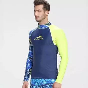 SBART Water Suit, мужской купальник с длинными рукавами, мужской топ, костюм медузы, костюм для серфинга и подводного плавания [Пожалуйста, обратитесь в службу поддержки клиентов, чтобы узнать цвет и размер]