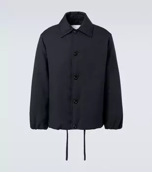 Сборчатая пуховая куртка Jil Sander, Midnight