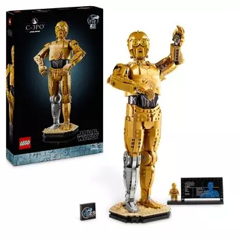 Сборная фигурка дроида LEGO Star Wars C-3PO, 75398