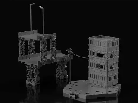 Сборная модель 30 Minutes Missions #06 Customize Scene Base (City Area) Accessory Set Bandai Spirits