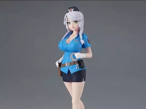 Сборная модель Egg Girls Collection No.15 Sasha Ilyushina (Police Ver.) 1/12 Scale Limited Edition Model Kit Hasegawa