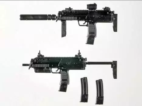 Сборная модель Girls' Frontline Little Armory LADF17 Military Series Gr MP7 Type 1/12 Scale Accessory Takara Tomy