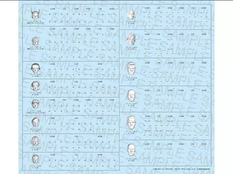 Сборная модель Hexa Gear Governor 1/24 Scale Decal Set (Type-A) Kotobukiya