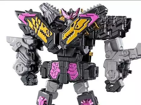 Сборная модель Kikai Sentai Zenkaiger Mini-Pla ZenkaiOh Black JuraGaon Model Kit Bandai Spirits