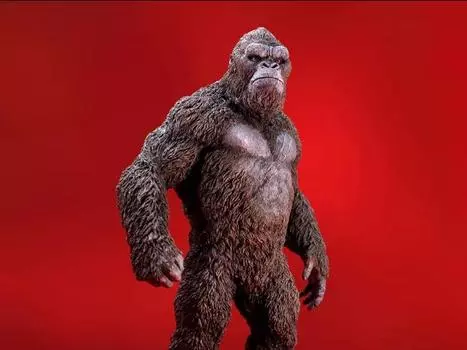 Сборная модель Kong: Skull Island Kong Soft Vinyl Unpainted Model Kit X-Plus