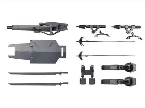 Сборная модель Kyoukai Senki HG Perimeter 1/72 Scale Weapon Set 3 Bandai Spirits