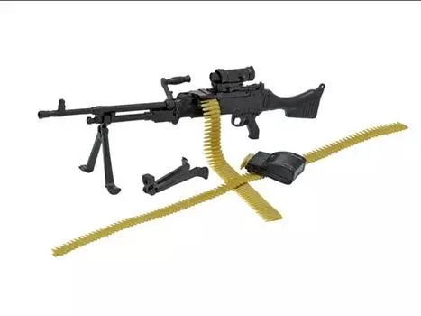 Сборная модель Little Armory LA006 M240G Type 1/12 Scale Accessory Set Takara Tomy