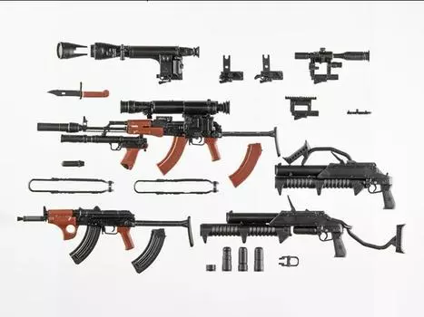 Сборная модель Little Armory LS08 figma AK Anna Katori 1/12 Scale Mission Pack Takara Tomy