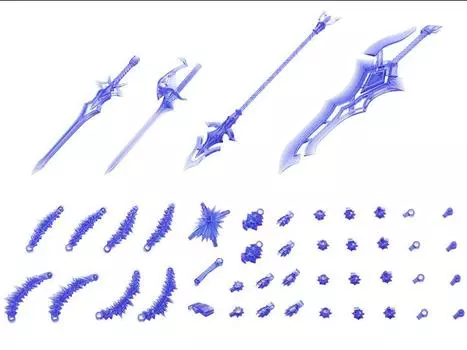 Сборная модель M.S.G. Modeling Support Goods Heavy Weapon Unit 38 Holonic Arms Kotobukiya