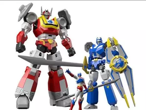 Сборная модель Machine Robo Revenge of Cronos Super Mini-Pla Baikanfu Exclusive Model Kit Set (Reissue) Bandai Spirits