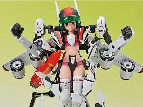 Сборная модель Macross V.F.G. VF-25F Messiah Ranka Lee Model Kit Aoshima