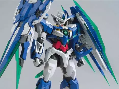 Сборная модель Mobile Suit Gundam 00V MG 00 QAN[T] (Full Saber) 1/100 Scale Model Kit Bandai Spirits