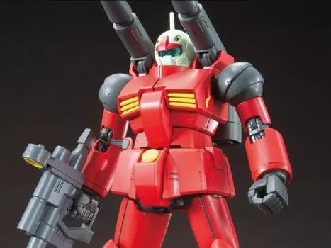 Сборная модель Mobile Suit Gundam HGUC RX-77-2 Guncannon 1/144 Scale Model Kit Bandai Spirits