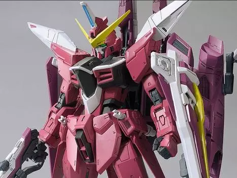 Сборная модель Mobile Suit Gundam SEED MG Justice Gundam 1/100 Scale Model Kit Bandai Spirits
