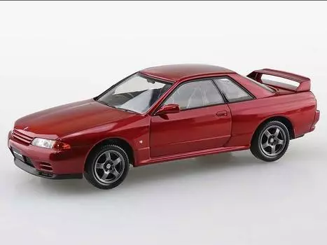 Сборная модель Nissan Skyline GT-R R32 (Red Pearl) 1/32 Scale Model Kit (14-E) Aoshima