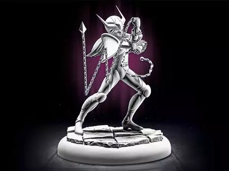 Сборная модель Saint Seiya MiniTech SS04 Andromeda Shun (The First Bronze Cloth Ver.) 1/25 Scale Model Kit Kids Logic