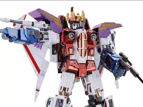 Сборная модель Transformers G1 Starscream 3D Metal Puzzle Model Kit Mu Model