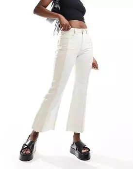 Scalpers – Двухцветные джинсы цвета экрю