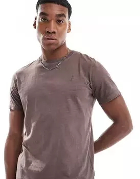 Scalpers – Футболка бордового цвета с изображением черепа