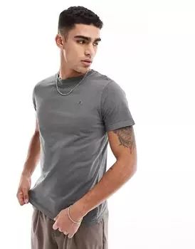 Scalpers – Футболка серого цвета с изображением черепа