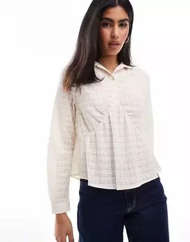 Scalpers - Мило - Рубашка цвета экрю с кантом