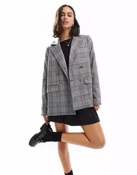 Scalpers - Синий клетчатый блейзер