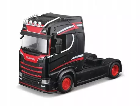 Scania 770 S Черный Грузовик 1:43 Модель Bburago 18-32207