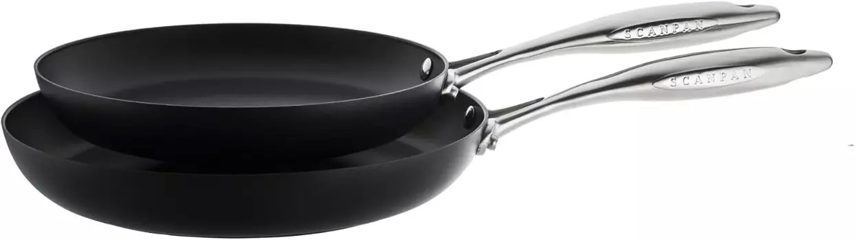Scanpan PROFESSIONAL Набор сковород из 2 предметов с антипригарным покрытием, Black